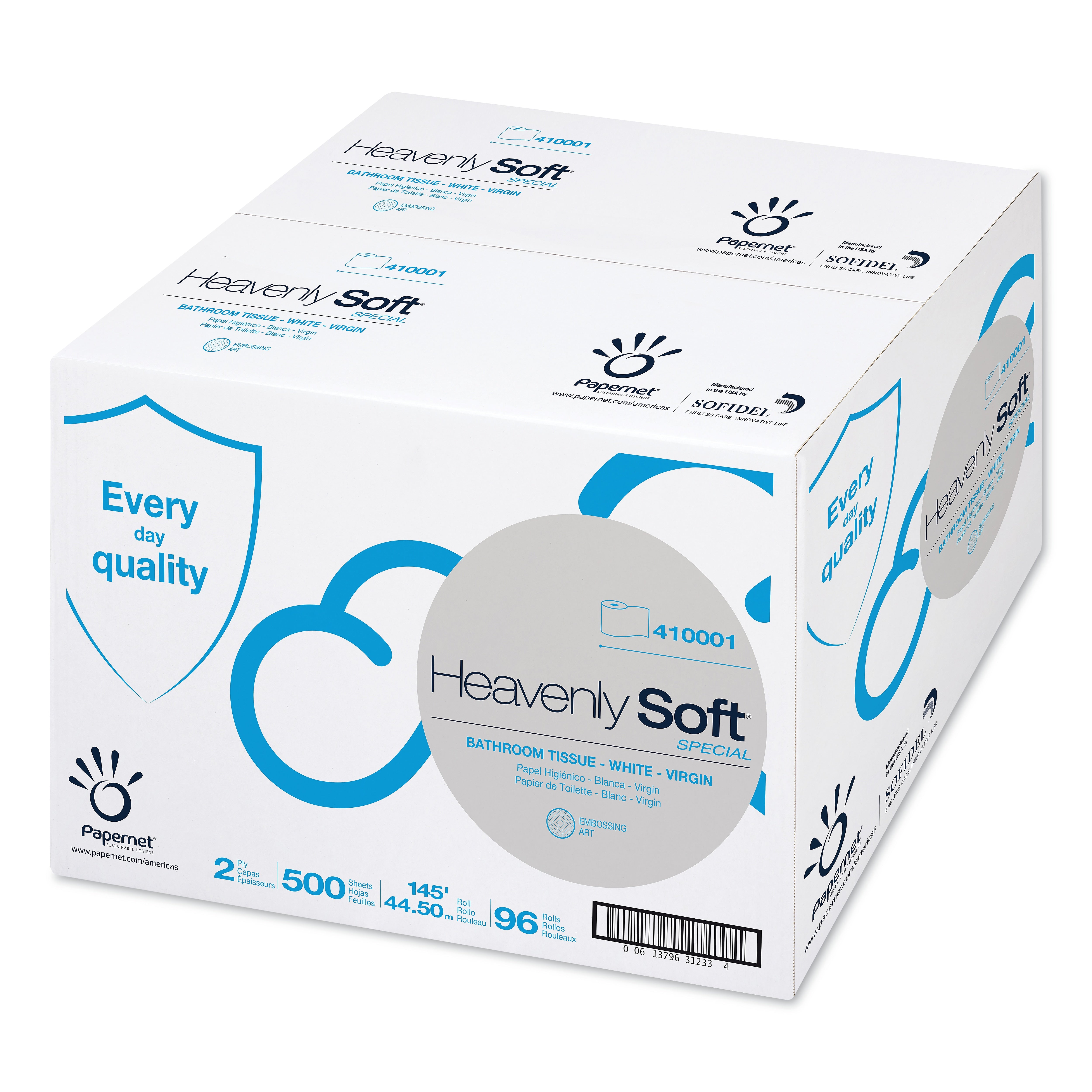 TISSUE,2PL,HVLY,SF,WH