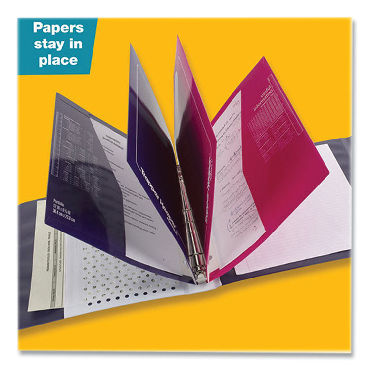 Trapper Keeper 3-Ring Pocket Binder, 1" Capacity, 11.25 x 12.19, Animal