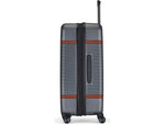 Bugatti Wellington 30" Hardside Suitcase, 8-Wheeled Spinner, TSA Checkpoint Friendly, Silver (HLG5128-Pewter)