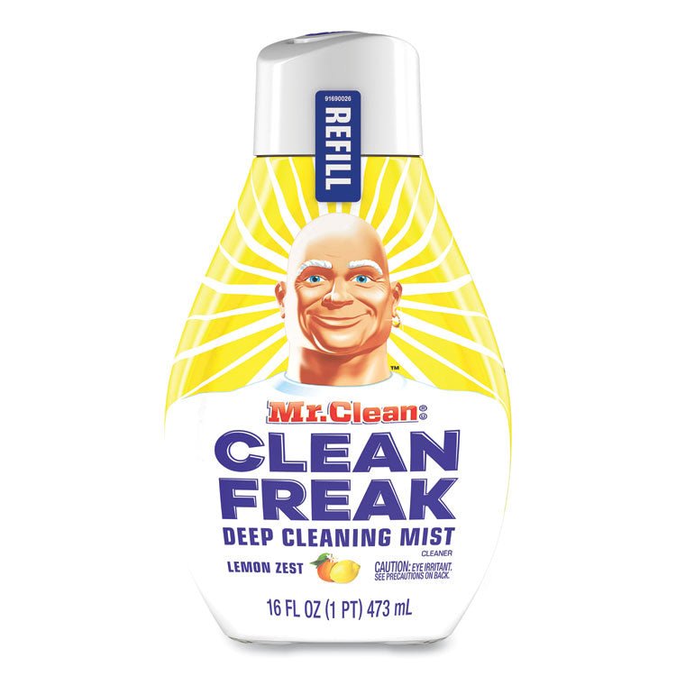 Clean Freak Deep Cleaning Mist Multi-Surface Spray Refill, Lemon Zest, 16 oz Refill Bottle