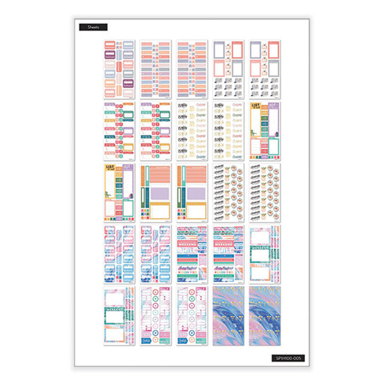 All the Essentials Mega Value Pack Stickers, Productivity Theme, 2,172 Stickers