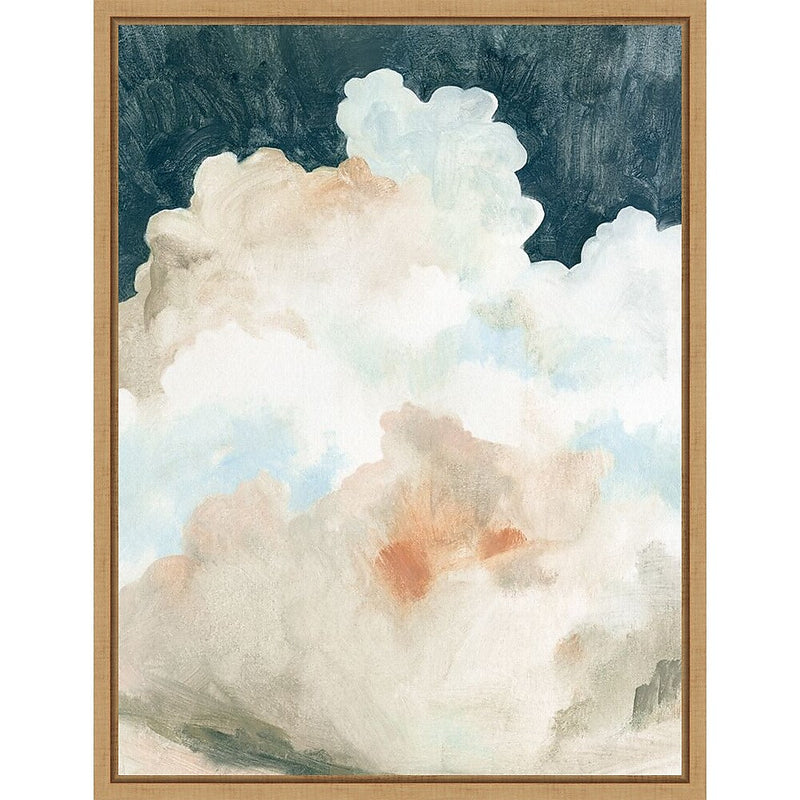 Amanti Art Dark Cumulus Clouds II by Emma Caroline Framed Canvas Wall Art Print, 18" x 24" (A42675376692)