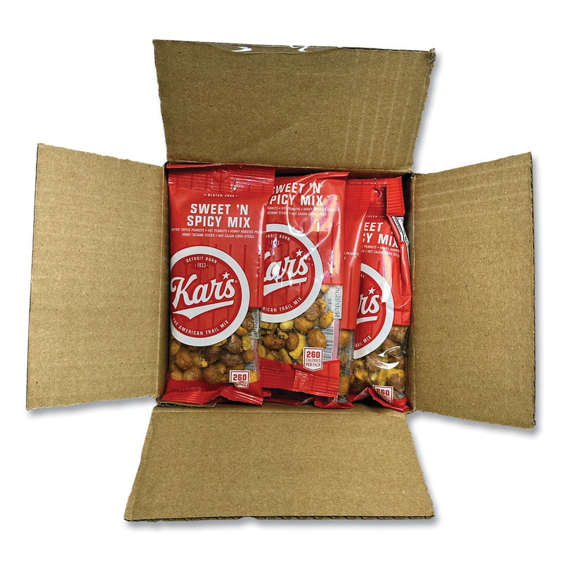 Kar's Gluten Free Sweet 'N Spicy Trail Mix, 1.75 oz Packet, 24/Box (OFXSN08384)