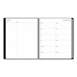 Enterprise Monthly Planner, 10 x 8, Black Cover, 12-Month (Jan to Dec): 2025