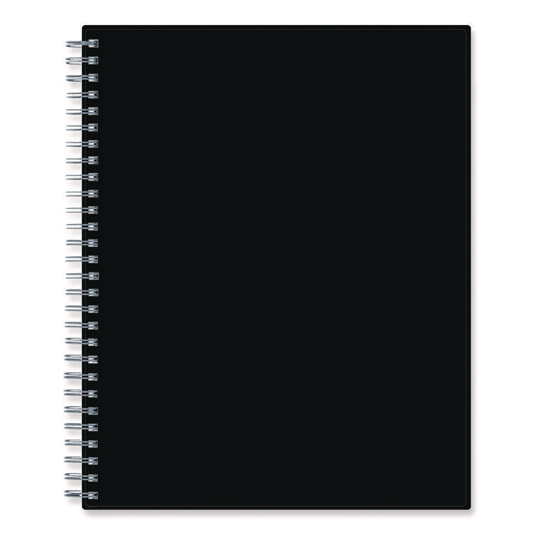 Enterprise Monthly Planner, 10 x 8, Black Cover, 12-Month (Jan to Dec): 2025
