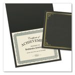 Award Certificates, 8.5 x 11, Natural with Silver Braided Border. 15/Pack