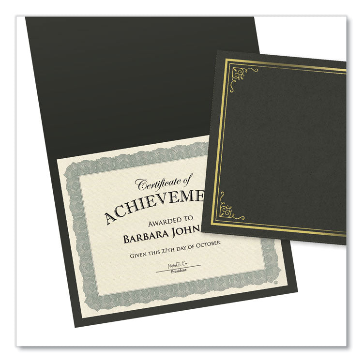 Award Certificates, 8.5 x 11, Natural with Silver Braided Border. 15/Pack