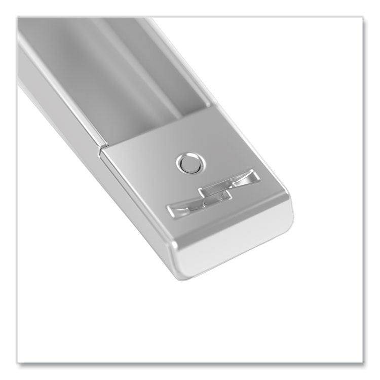 LX890 Handheld Plier Stapler with Antimicrobial Protection, 40-Sheet Capacity, 0.25"/0.31" Staples, White