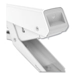 LX890 Handheld Plier Stapler with Antimicrobial Protection, 40-Sheet Capacity, 0.25"/0.31" Staples, White