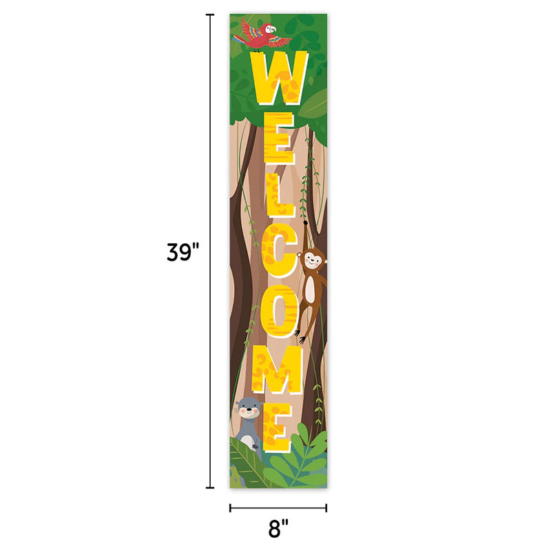 Creative Teaching Press Jungle Friends Welcome Banner, 3/Pack (CTP10935-3)