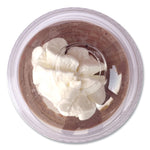 PET Cold Cup Dome Lids, Fits 9 oz to 12 oz Cold Cups, Plastic, Clear, 100/Pack