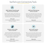 StarTech Multi-Port Docking Station for Laptop (DKT31CHPDL)