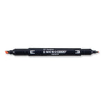 Edge Highlighters, Red Ink, Chisel/Bullet Tip, Red Barrel, 10/Box