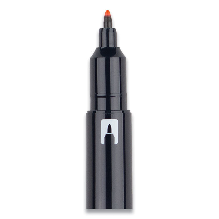 Edge Highlighters, Red Ink, Chisel/Bullet Tip, Red Barrel, 10/Box