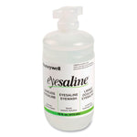 Double Bottle Sterile Saline Eye Wash Wall Station, 16 oz Bottles, 2 Bottles/Station, 4 Stations/Carton