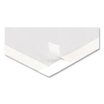 Self Adhesive Sign Holders, 8.5 x 11 Insert, Clear with White Border, 2/Pack