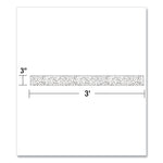 Straight Borders, Dotted, 3" x 3 ft, Black/White, 12/Pack