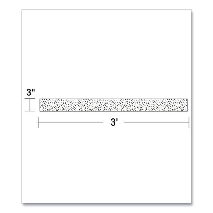 Straight Borders, Dotted, 3" x 3 ft, Black/White, 12/Pack
