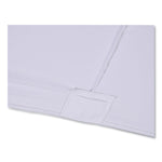 iGear Fabric Table Cover, Polyester, 30 x 72, White