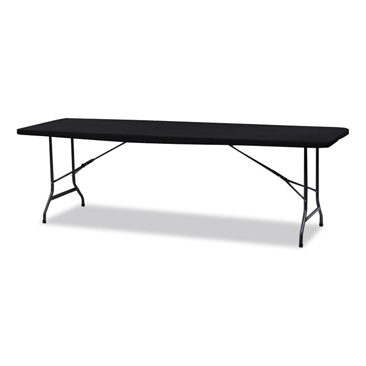 iGear Fabric Table Top Cap Cover, Polyester, 30 x 96, Black