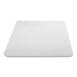 SuperGrip Chair Mat, Rectangular, 48 x 36, Clear, Ships Rolled