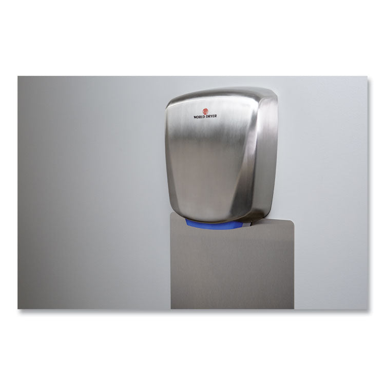 Wall Guard, Brushed Stainless Steel, 15 x 0.1 x 31.5