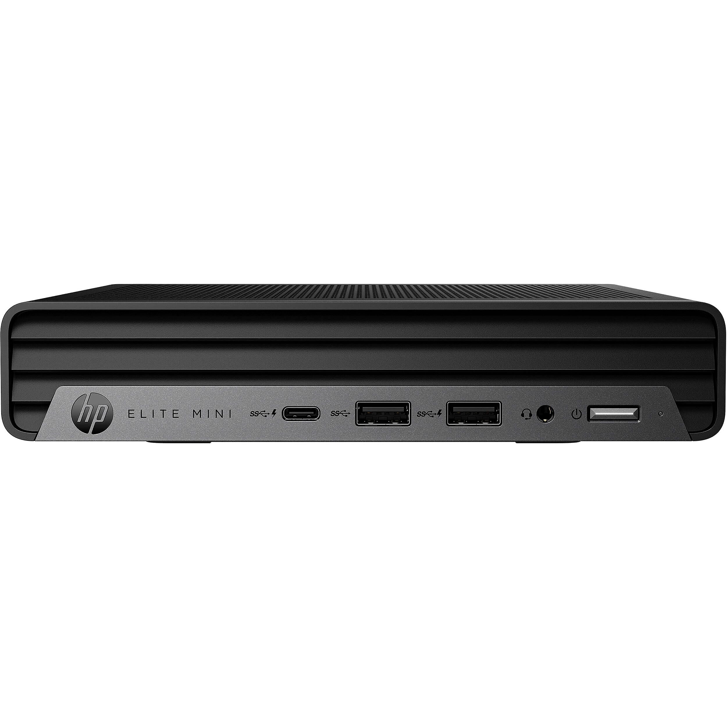 HP Elite 800 G9 Mini Desktop Computer, Intel Core i5-12500T, 16GB RAM, 256GB SSD, Windows 11 Pro, Keyboard + Mouse (AS1F8AT#ABA)