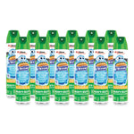 Disinfectant Restroom Cleaner Ii, Rain Shower Scent, 25 Oz Aerosol Spray, 12/carton