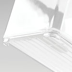 iDESIGN Small Stackable Plastic Storage Bin, Clear (63799)