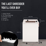 IDEAL 4003 P-2 Security 46 Sheet Strip Cut Multi-Media Commercial Shredder (IDEDSH0394H)