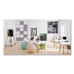 Literature Floor Display Rack, 22.8 x 19.69 x 36.61, White/Woodgrain