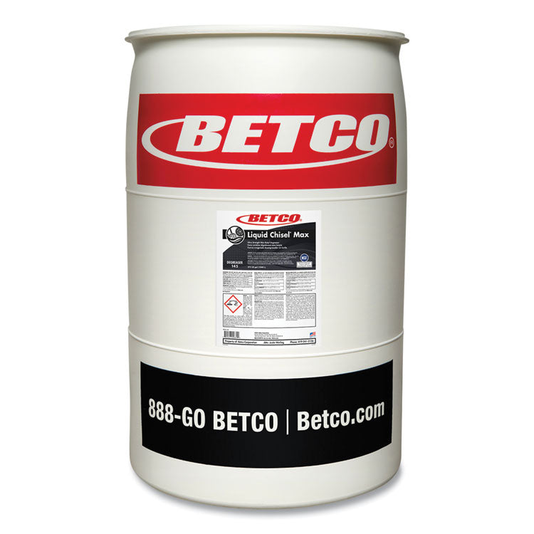 Liquid Chisel Max Non-Butyl Degreaser, Characteristic Scent, 208 L Drum