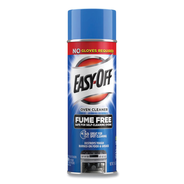 Fume-Free Oven Cleaner, Lemon Scent 14.5 Oz Aerosol Spray, 12/carton