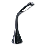 Wellness Series Swerve LED Desk Lamp, 23.25" High, Black
