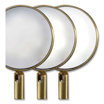 Wellness Series Direct LED Desk Lamp, 4" to 18" High, Brass