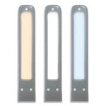 Cool Breeze Fan Lamp, 15" to 26.5" High, Gray