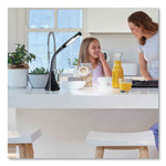 Wellness Series Swerve LED Desk Lamp, 23.25" High, Black