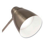 Wellness Series Harmonize LED Desk Lamp, 5" to 19" High, Silver