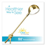 Wellness Series Direct LED Desk Lamp, 4" to 18" High, Brass