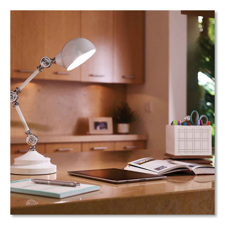 Wellness Series Revive LED Desk Lamp, 15.5" High, White