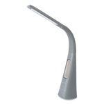 Cool Breeze Fan Lamp, 15" to 26.5" High, Gray
