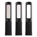 Wellness Series Recharge LED Desk Lamp, 10.75" to 18.75" High, Black