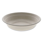 EarthChoice Fiber-Blend Bagasse Dinnerware, Bowl, Sugarcane, 32 oz, Natural, 400/Carton