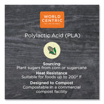 PLA Clear Cold Cups, 1 oz, Plastic, Clear, 3,000/Carton