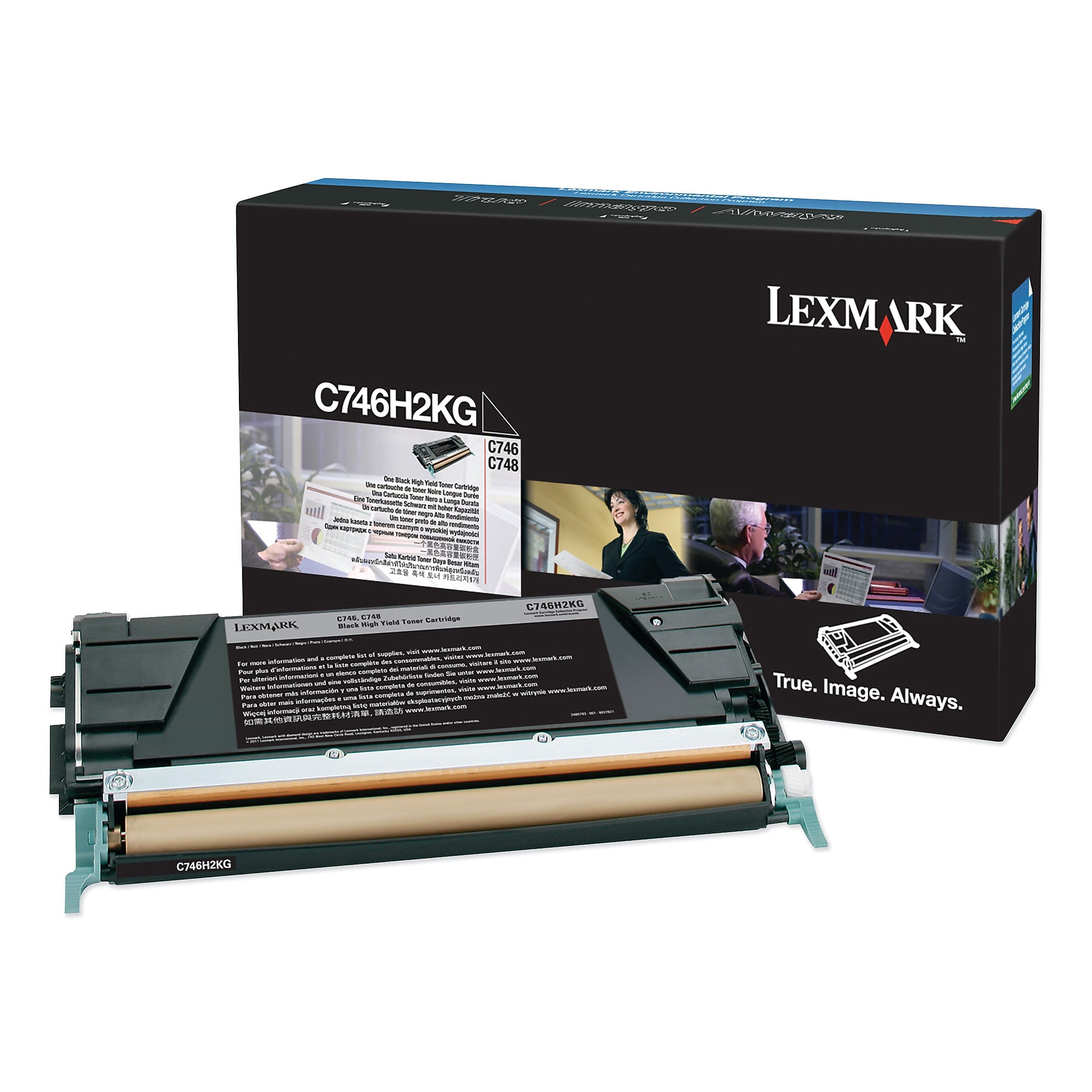 TONER,C74X,HIGH,BK