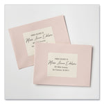 Rectangle Labels, Inkjet/laser Printers, 3 X 3.75, Pearl Ivory, 6/sheet, 8 Sheets/box
