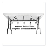 Adjustable Folding Tables, Rectangular, 60" x 30" x 22" to 32", Green Top, Black Legs, 4/Pallet