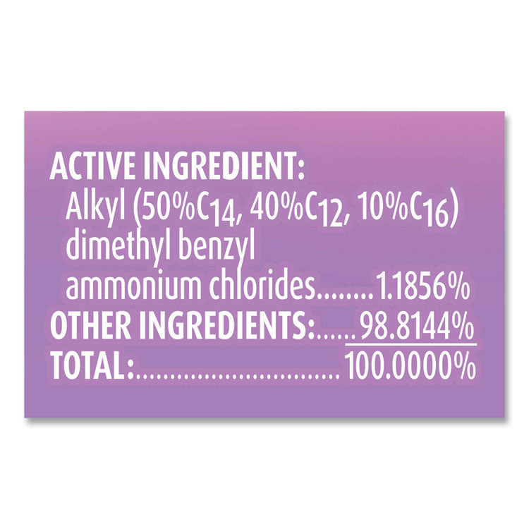 Clean and Fresh Multi-Surface Disinfectant Cleaner, Lavender and Orchid Essence, 144 oz Bottle