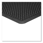Bubble Flex Anti-Fatigue Mat, Rectangular, 24 x 36, Black