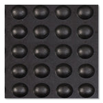 Bubble Flex Anti-Fatigue Mat, Rectangular, 36 x 48, Black